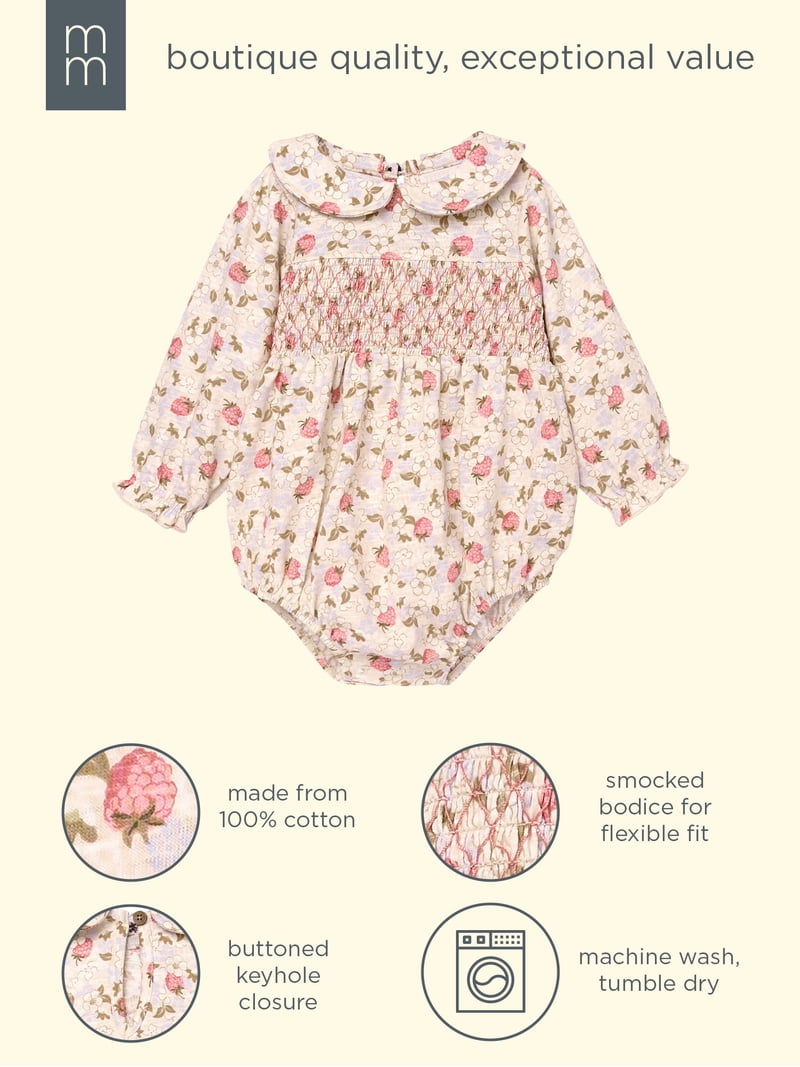 Vintage petals Bubble romper