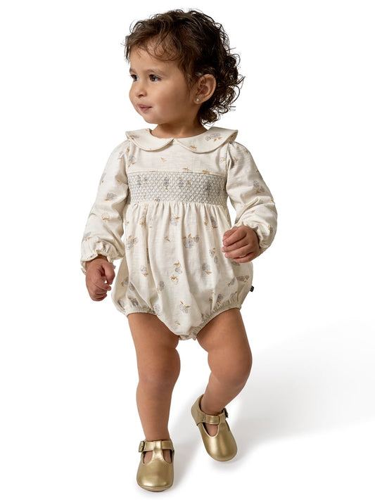 Vintage Bloom Bubble romper