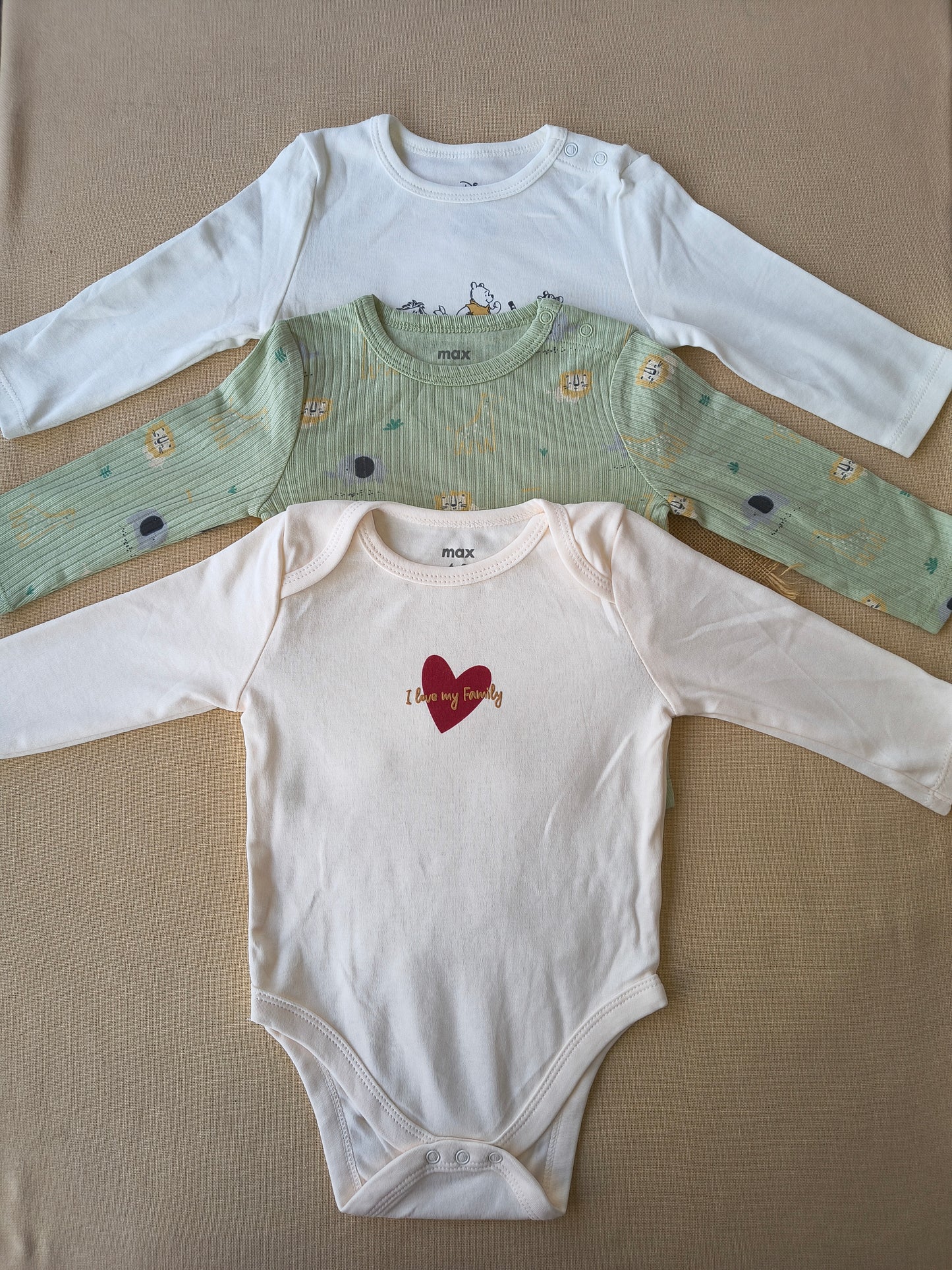 Combo Rompers pack of 3