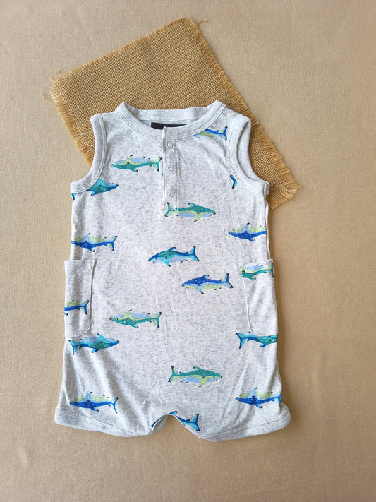 Baby shark🦈 romper