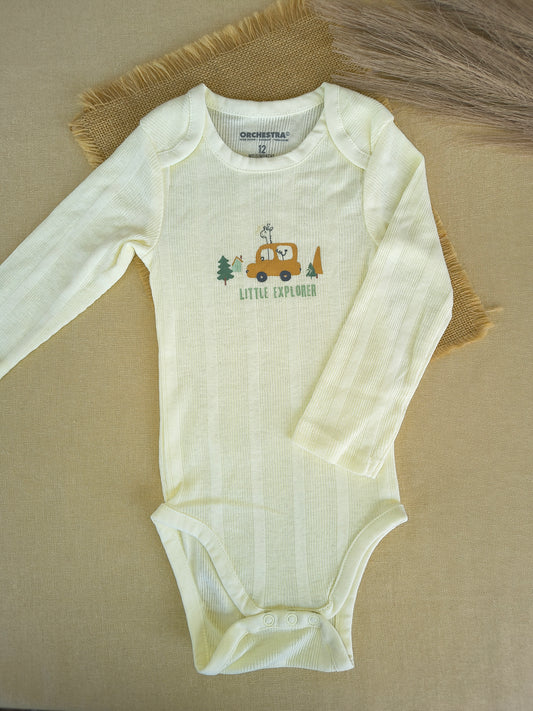 Baby snugly romper