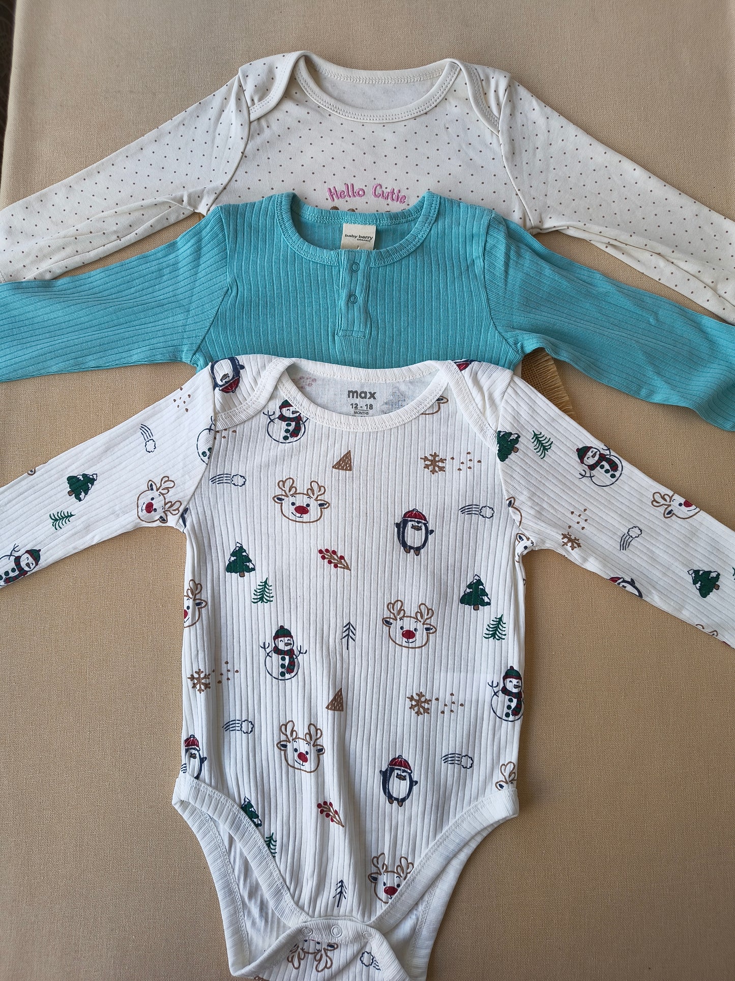 Combo Rompers pack of 3