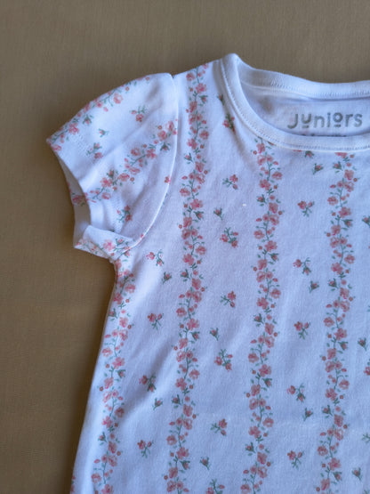 Puff Floral premium romper