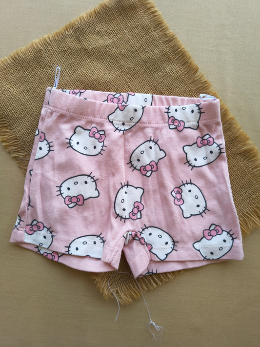 Kitty cotton shorts
