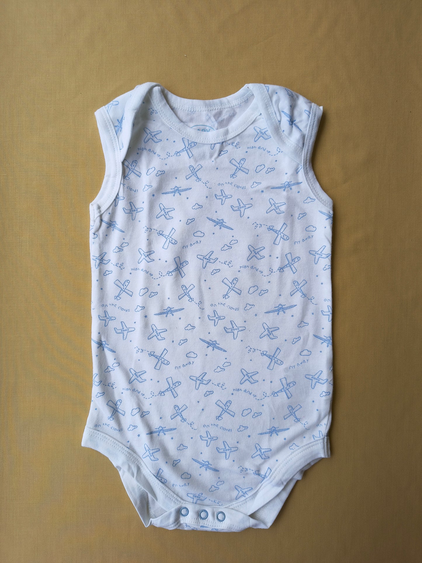 Blue plane Snuggly Bodysuit