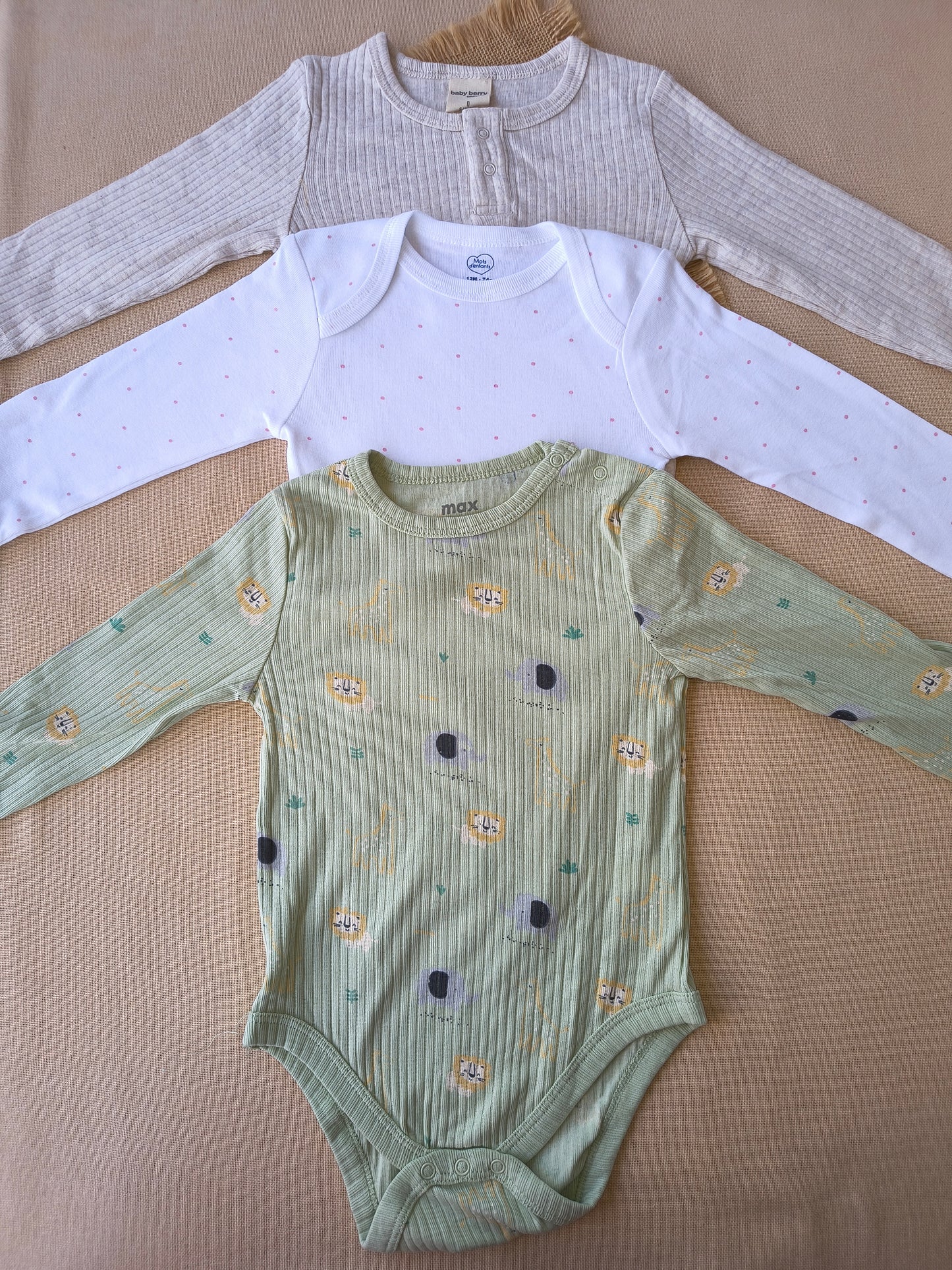 Combo Rompers pack of 3