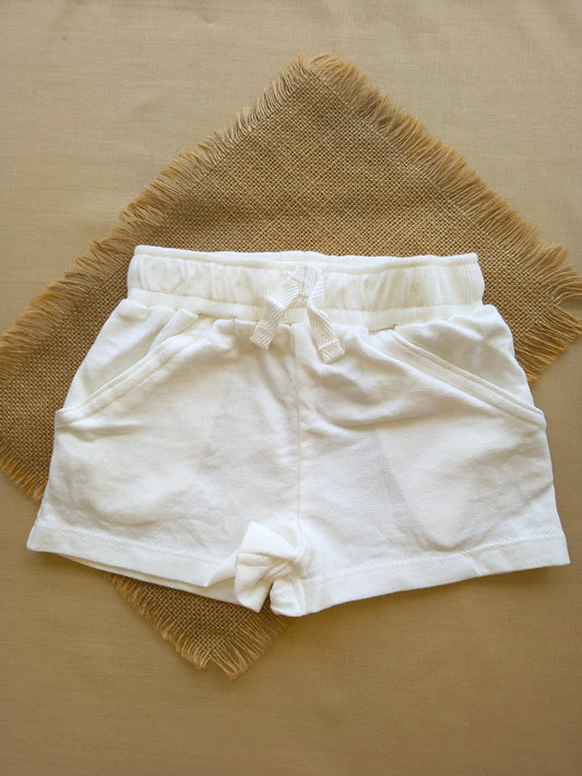White premium shorts