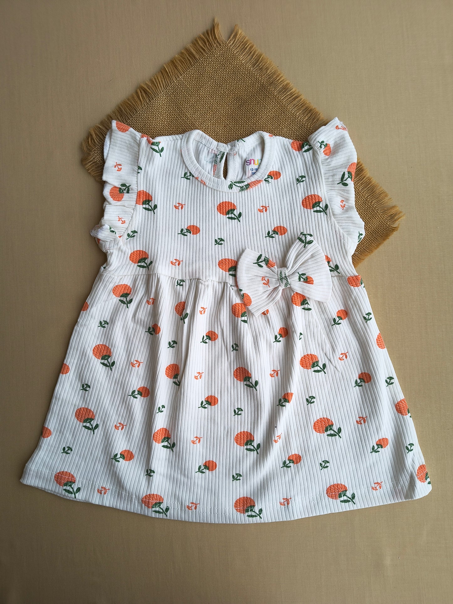 Oranges🍊 Baby Frock
