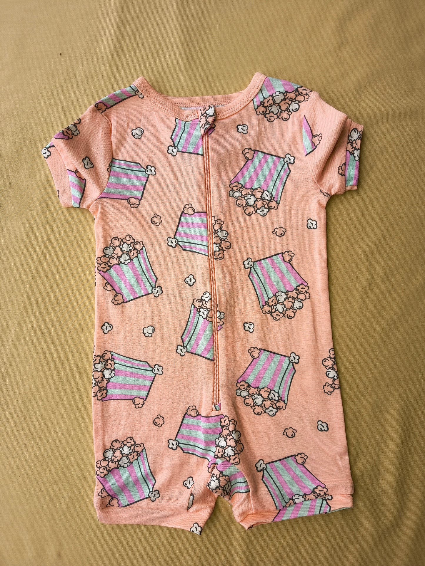 Zipper Playsuit half.romper