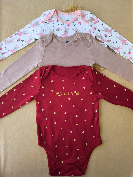 Combo Rompers pack of 3