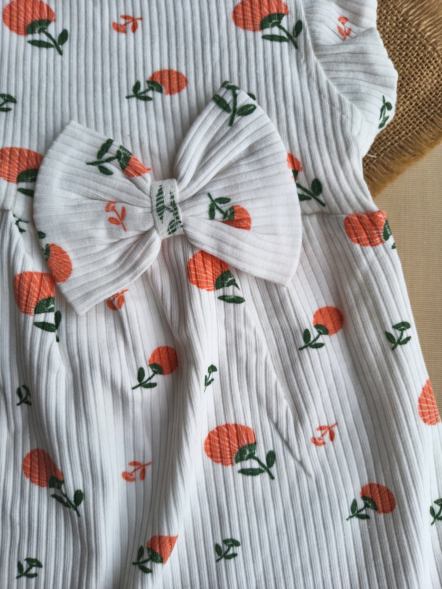 Oranges🍊 Baby Frock