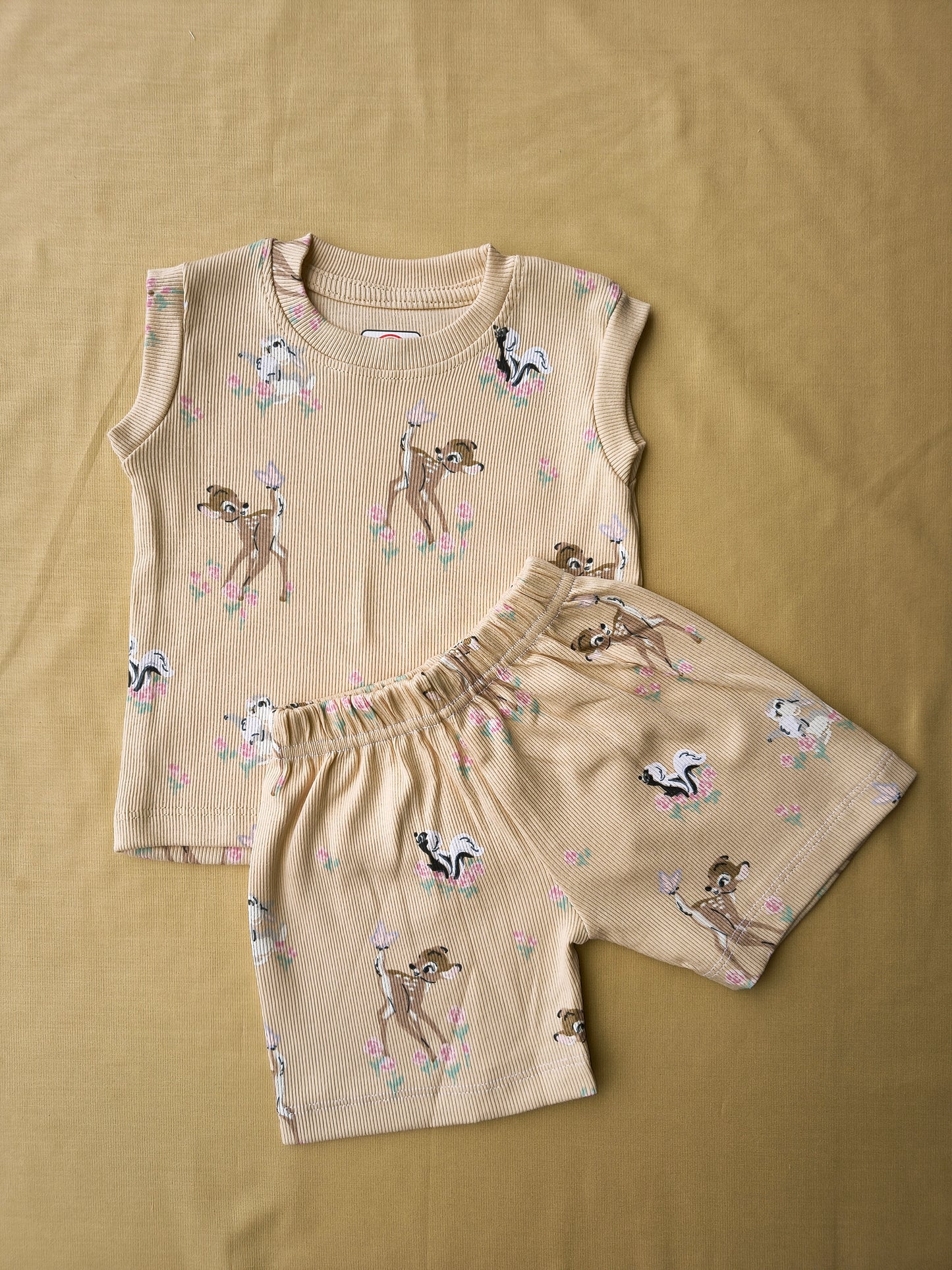 Sleeveless cotton co ords set