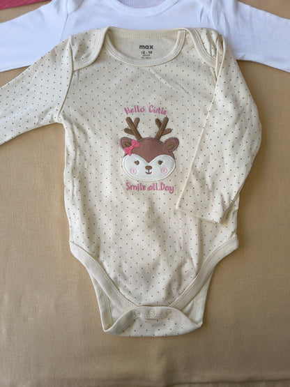 Combo Rompers pack of 3